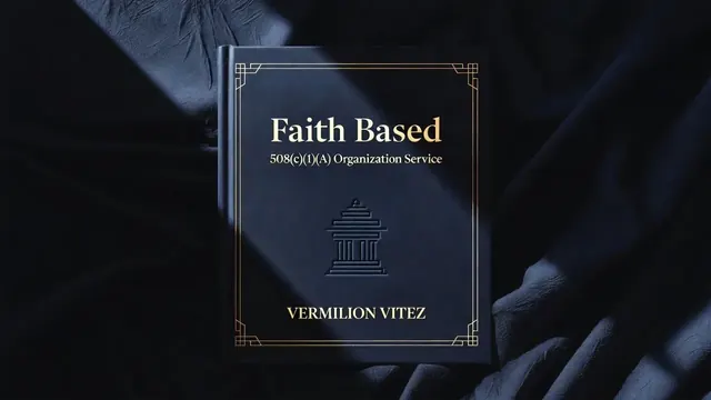 508(c)(1)(a) Faith Organization package
