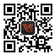 QR code linking to Vitezmail on the App Store